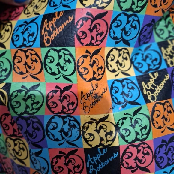 Vintage Apple Bottoms Large Shoulder Bag Y2k - Picture 6 of 13